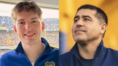 Davoo Xeneize 'panquequeó' con Juan Román Riquelme: 