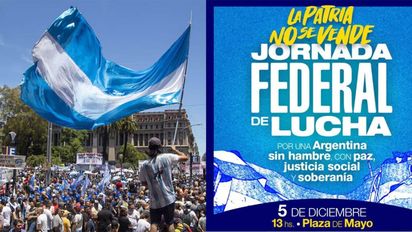 Marcha federal contra Milei y desafío a la CGT dialoguista