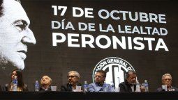 La CGT celebró el Día de la Lealtad con el lanzamiento de su espacio político en el estadio de Obras Sanitarias.&nbsp;