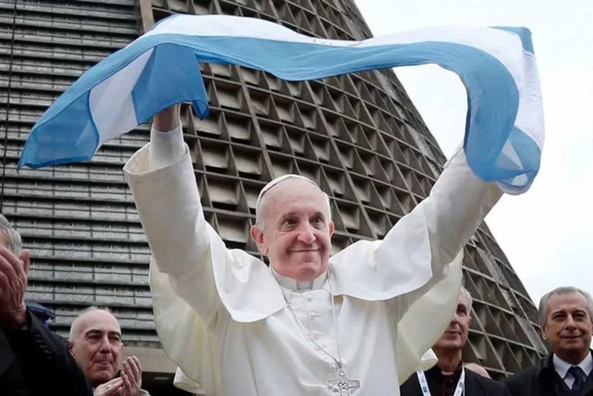 El Papa Francisco inspira la movilización El Papa Francisco inspira la movilización