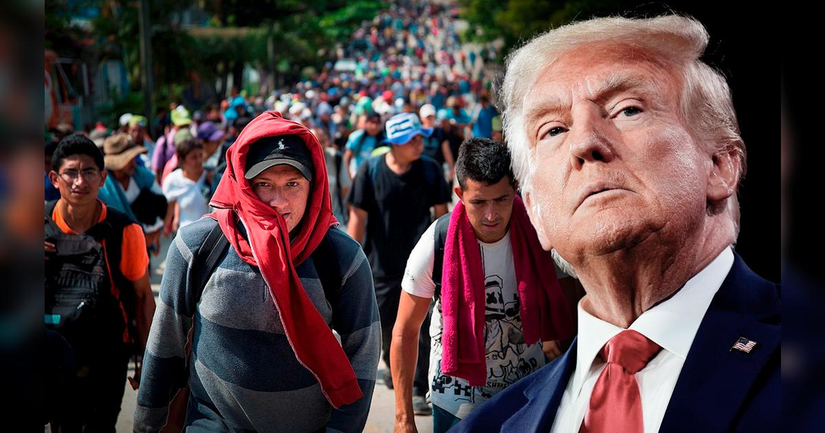 Donald Trump y su lucha contra la migración ilegal Donald Trump y su lucha contra la migración ilegal