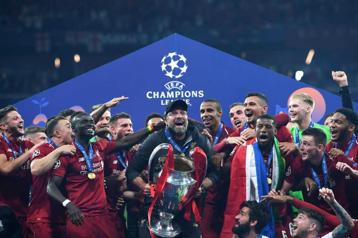 J&uuml;rgen Klopp, campe&oacute;n de la Champions League con Liverpool en 2018