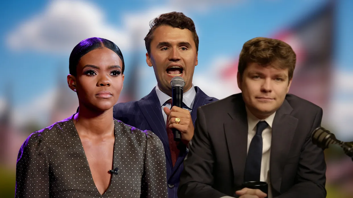 Candace Owens, Charlie Kirk (asesinado) y Nick Fuentes Fuentes from Nick Fuentes YouTube page. Representan el ala proteccionista y nacionalista del MAGA que critican la alineación con Israel. Candace Owens, Charlie Kirk (asesinado) y Nick Fuentes Fuentes from Nick Fuentes YouTube page. Representan el ala proteccionista y nacionalista del MAGA que critican la alineación con Israel.