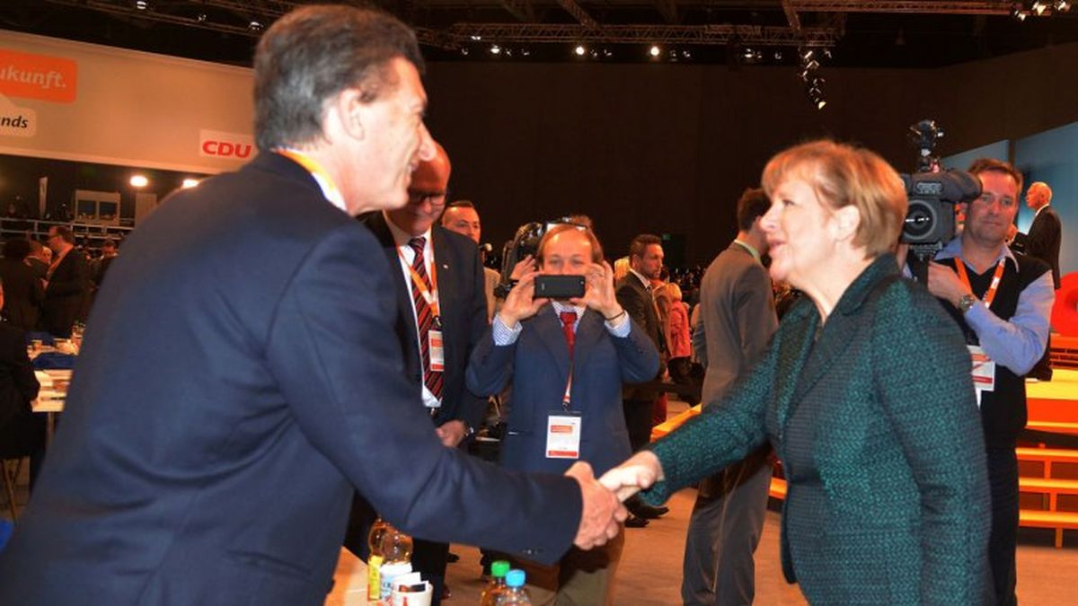 Macri en la Unión Demócrata Cristiana alemana