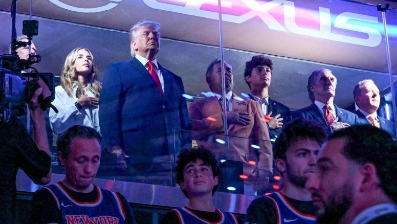 Donald Trump abucheado en el final de la NBA, escraches públicos y el gran costo político de la guerra