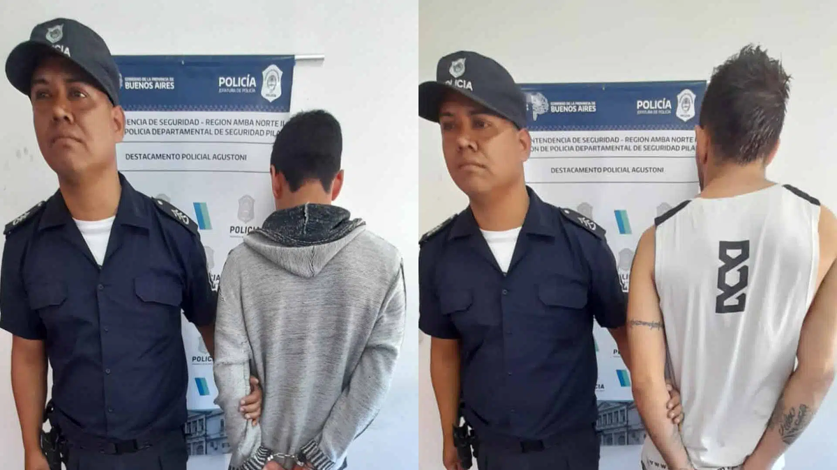 Los jóvenes detenidos por drogar a una menor (Foto: Diario Resumen)