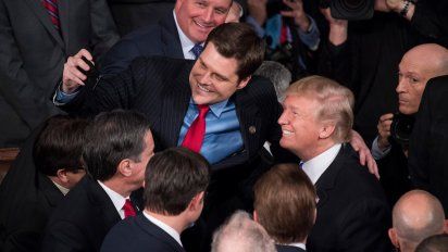 Matt Gaetz, excandidato de Trump a fiscal, con 
