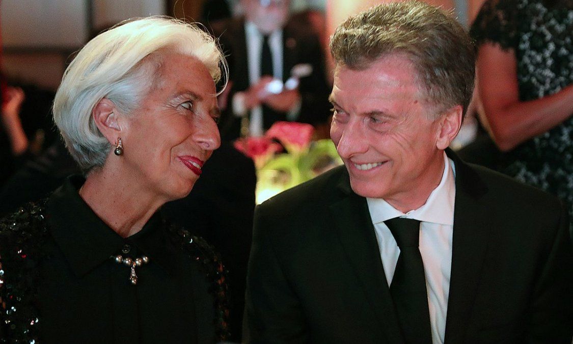Christine Legarde y Mauricio Macri: Origen del préstamo del FMI.