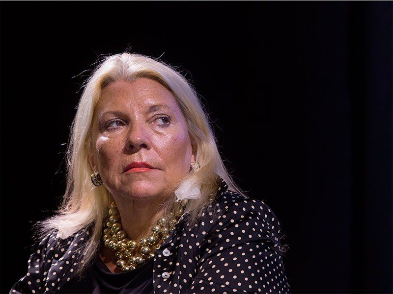 La diputada nacional Elisa Carrió