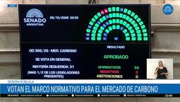 ElSenado dio media sanción a un proyecto de ley que crea la Mesa Argentina deCarbono impulsada desde hace muchos años.