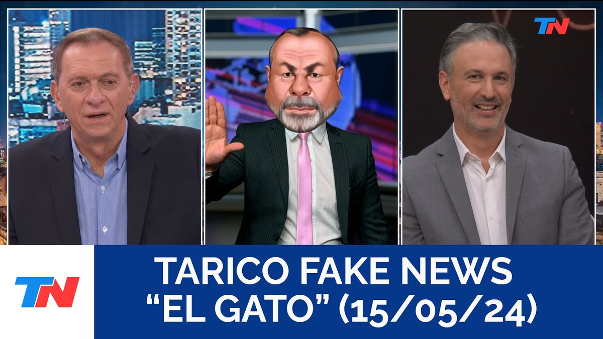 Marcelo Bonelli, el falso Gustavo Sylvestre y Diego Sehinkman Marcelo Bonelli, el falso Gustavo Sylvestre y Diego Sehinkman