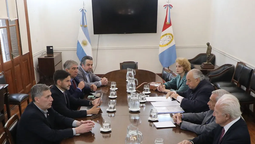 Maxi Pullaro con la Corte Suprema que se va.