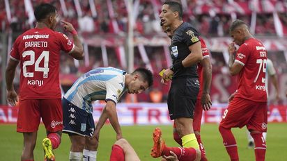 Independiente saboreó la épica pero el Var jugó para Racing