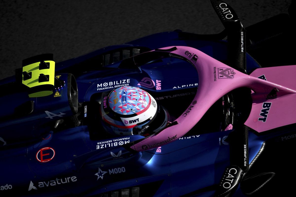 El piloto argentino Franco Colapinto (Alpine) en el Gran Premio de Japón. El piloto argentino Franco Colapinto (Alpine) en el Gran Premio de Japón.