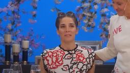 altText(Juana Viale se sonrojó ante el comentario subido de tono de la cocinera de su programa)}