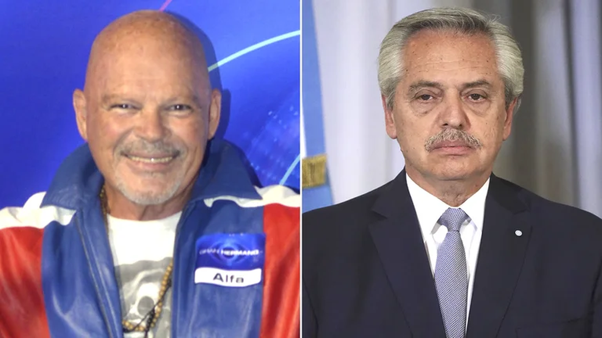 El participante de GH Walter Santiago, apodado “Alfa” que acusó a Alberto Fernández de "coimero".