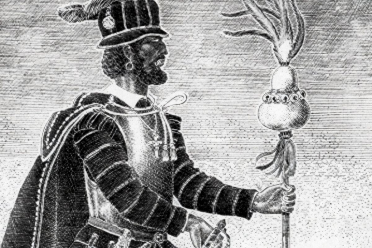 Estevanico, el esclavo marroquí reconocido hoy como el primer gran explorador de origen africano en Estados Unidos. Estevanico, el esclavo marroquí reconocido hoy como el primer gran explorador de origen africano en Estados Unidos.