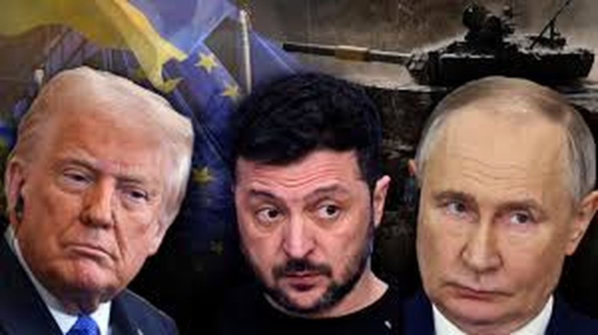 Tríada poderosa e intereses distintos: Trump, Zelensky y Putin. Tríada poderosa e intereses distintos: Trump, Zelensky y Putin.