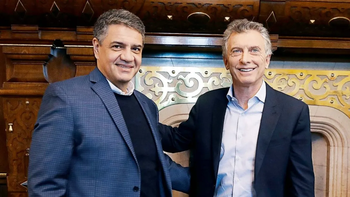 Mauricio Macri y Jorge Macri, líderes de Juntos por el Cambio. Mauricio Macri y Jorge Macri, líderes de Juntos por el Cambio.