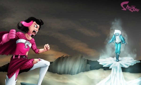 Shezow, superhéroe transexual