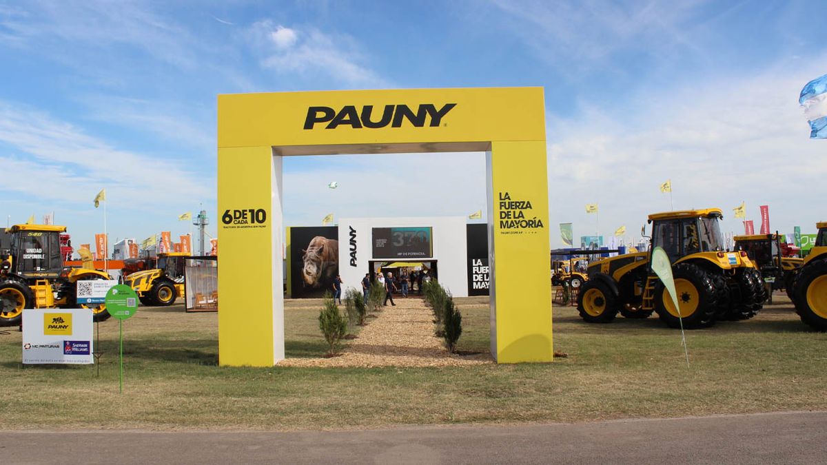 Pauny se presentó en Expoagro. Pauny se presentó en Expoagro. 