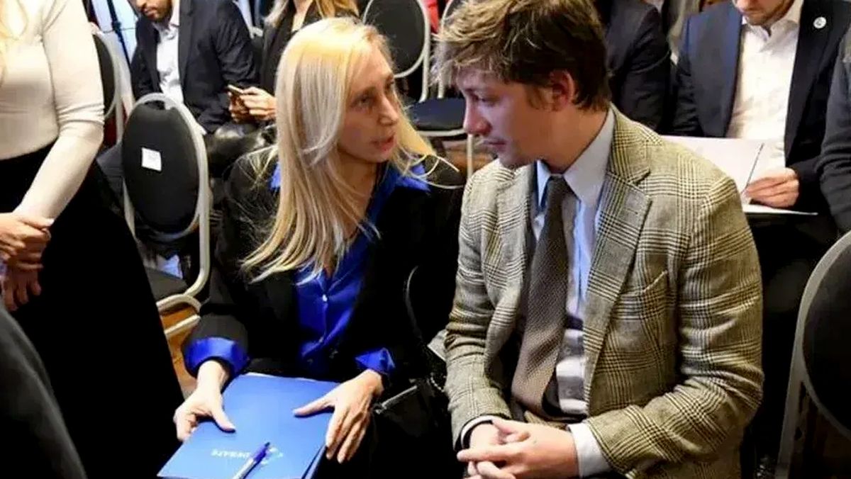 Karina Milei y Santiago Caputo. El nexo es Javier Milei.