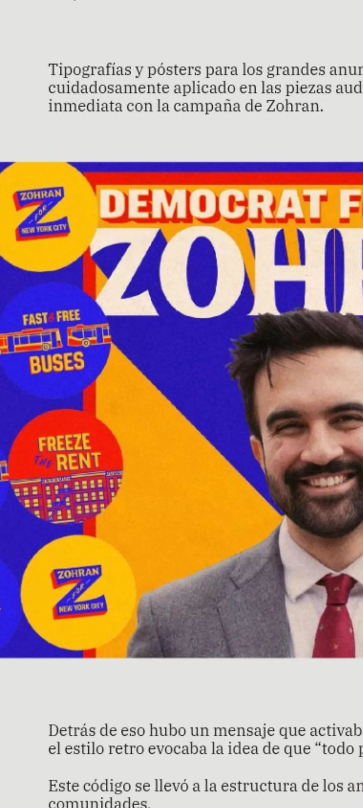 Zohran Mamdani, alcalde electo de Nueva York Zohran Mamdani, alcalde electo de Nueva York