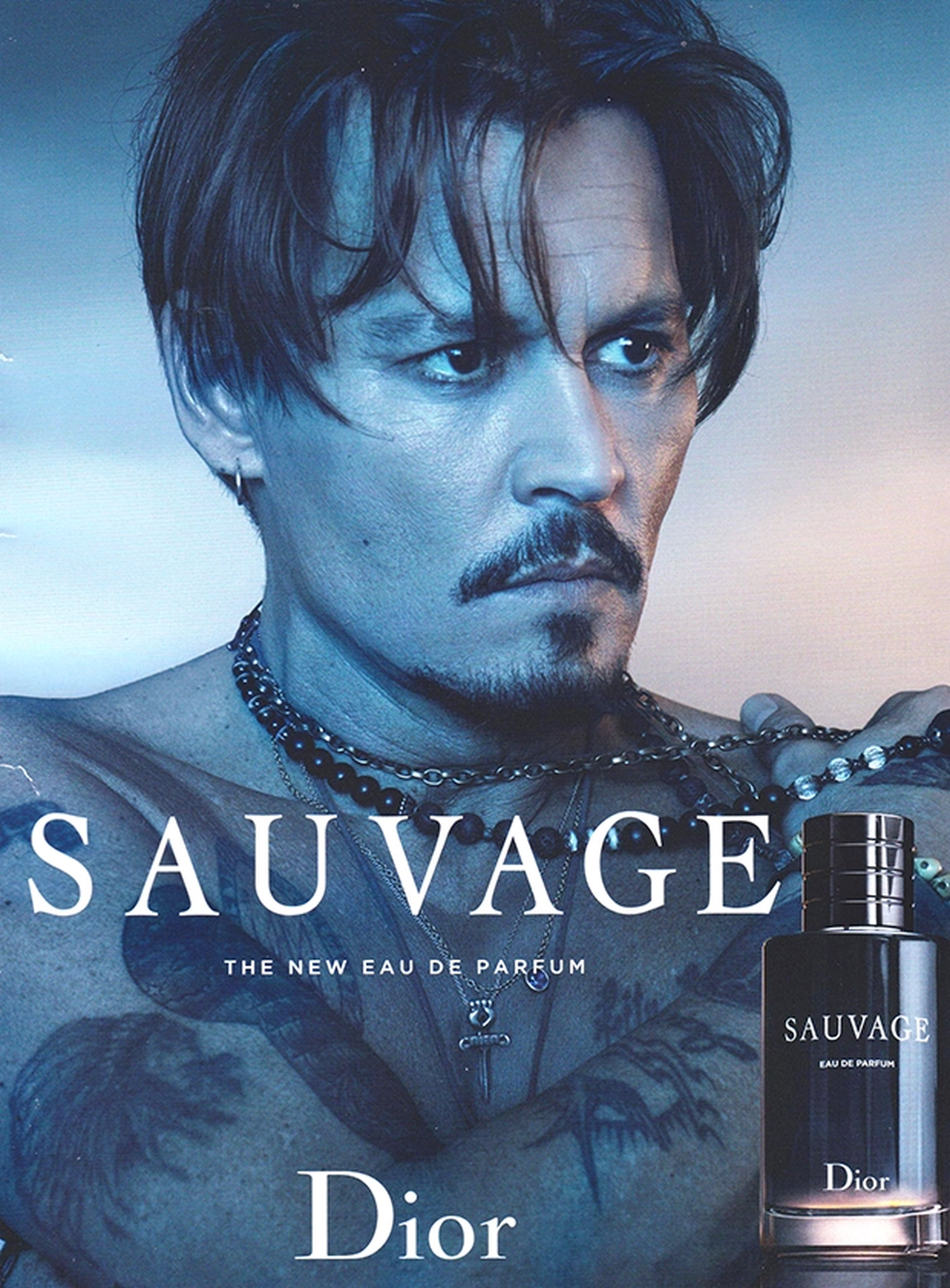 Sauvage, de Dior: Johnny Depp.