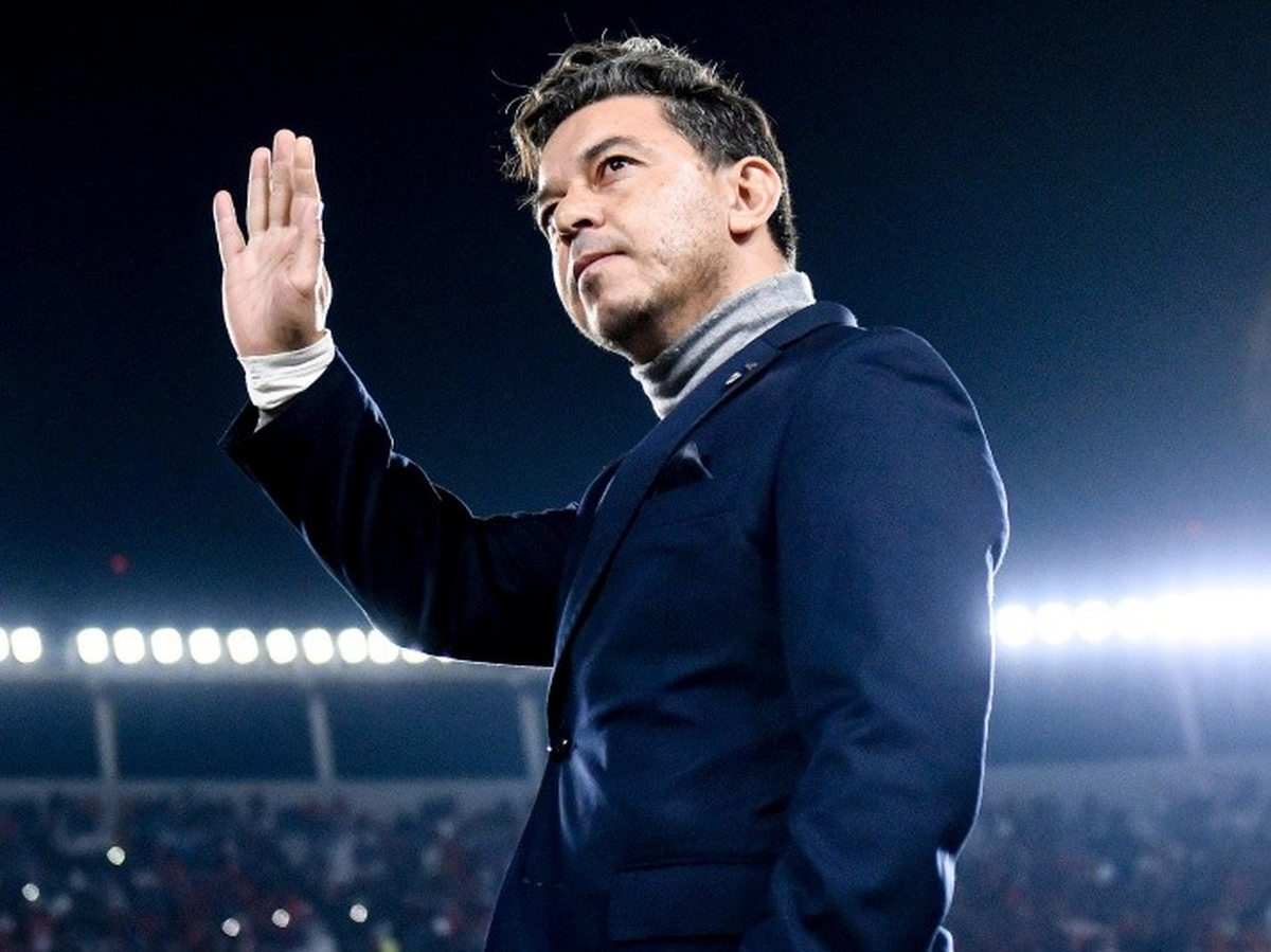 Marcelo Gallardo se despide de River.