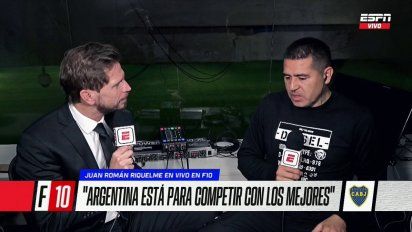 Revuelo: Juan Román Riquelme estuvo en la cabina de Vignolo