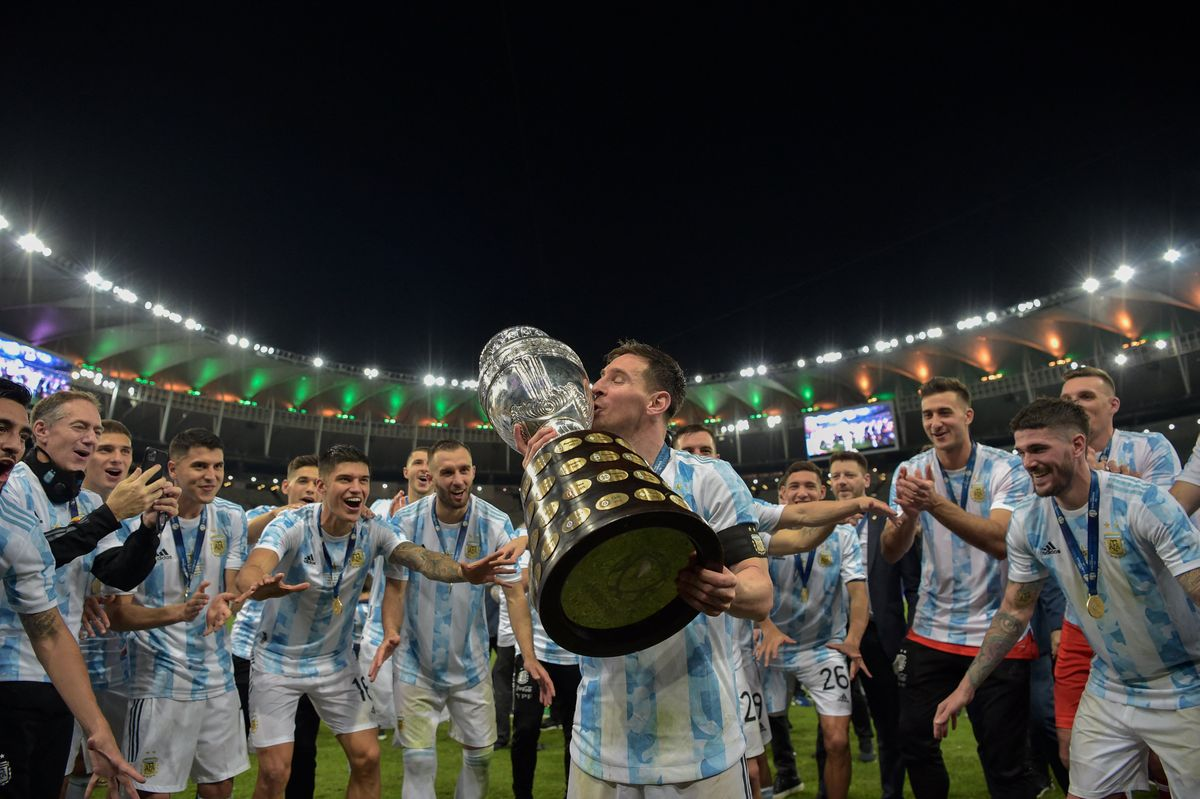 Argentina campeón de la Copa América 2021.
