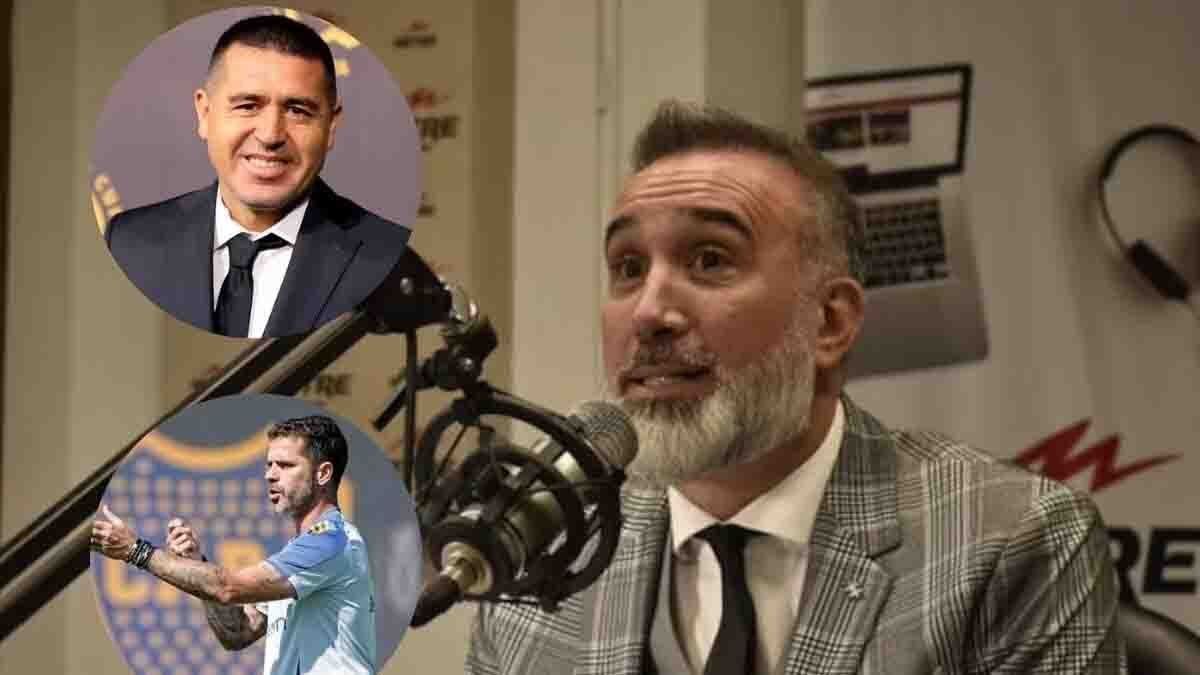 GabrielAnello acusó al presidente de Boca, Juan Román Riquelme, de que “no le da lacara” tras echar a Fernando Gago luego de la caída ante River. (Foto:Gentileza: Radio Mitre)