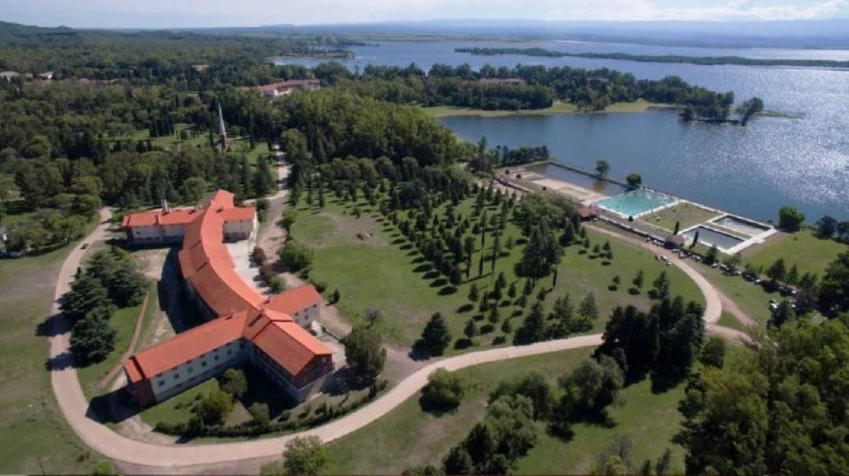 El complejo turístico en Embalse, Córdoba.
