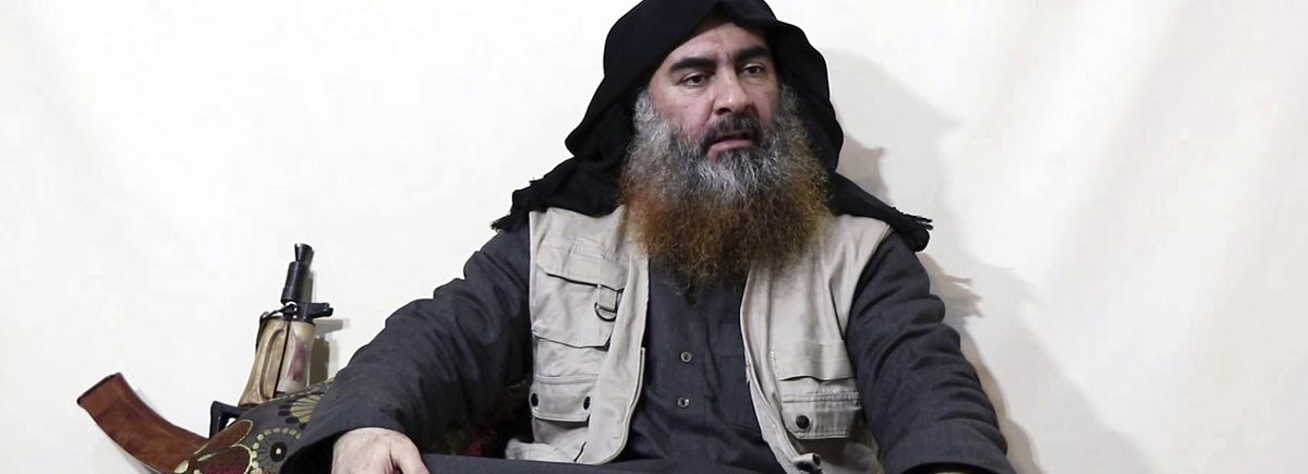 Abu Bakr Al-Baghdadi líder histórico del Estado Islámico.