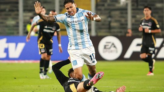 Flojo partido de Racing, que terminó 1 a 1 vs. Colo Colo