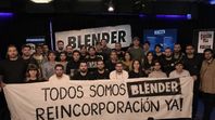 Conflicto laboral en Blender: Los trabajadores exigieron la inmediata reincorporación de los despedidos. Conflicto laboral en Blender: Los trabajadores exigieron la inmediata reincorporación de los despedidos.