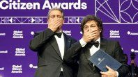 Scott Bessent y javier Milei en una imagen de IA/Grok. Scott Bessent y javier Milei en una imagen de IA/Grok.