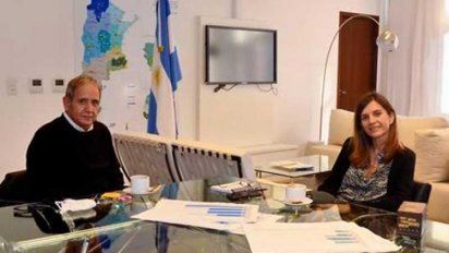 Intensa actividad de Raverta, incluyendo encuentro con Palazzo