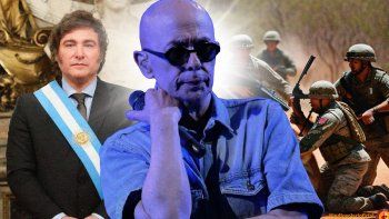 El Indio Solari vs. DNU. El Indio Solari vs. DNU.