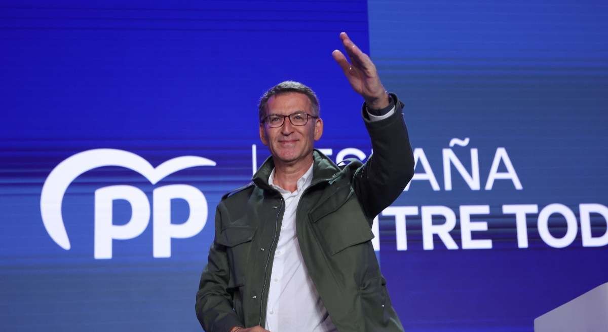 España conmocionada:&nbsp;El presidente del PP, Alberto Núñez Feijóo.