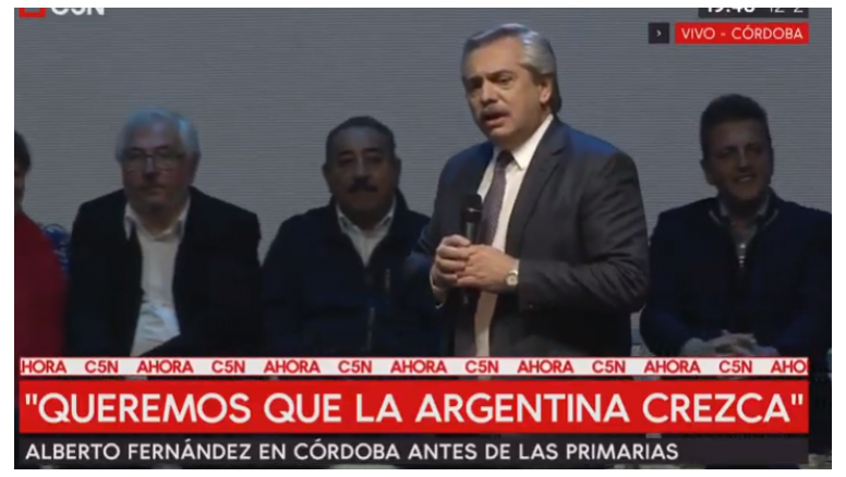 Alberto Fernández: 