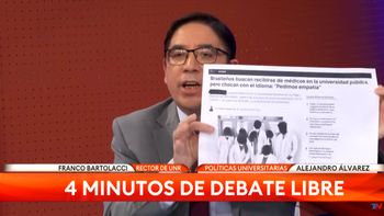 Papelón del 'halcón' de Milei contra la universidad pública: Desinformación para atacar a extranjeros