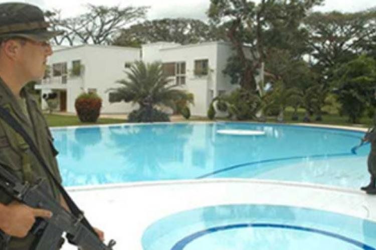 Casa de Pulgarín en Colombia, allanada por las fuerzas de seguridad