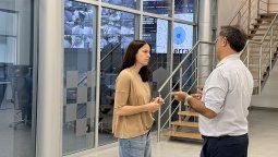 Laintendenta de Vicente López, Soledad Martínez, anunció que profesionaliza elsistema de videovigilancia con una diplomatura para agentes de seguridad.