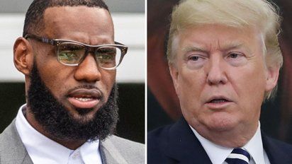 Jugadores de la NBA defendieron a LeBron James tras las críticas de Trump