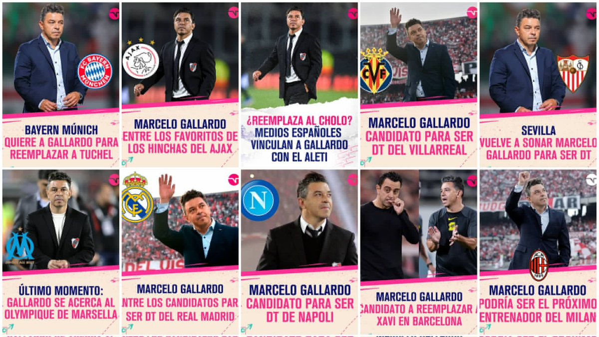Rumores son rumores: Marcelo Gallardo no pudo dar el salto a Europa. Rumores son rumores: Marcelo Gallardo no pudo dar el salto a Europa.