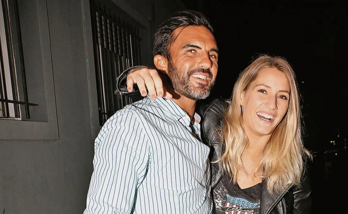 Fabián Cubero y Mica Viciconte. Fabián Cubero y Mica Viciconte.