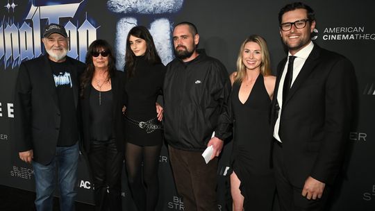 Los Reiner (Nick es el de barba). Los Reiner (Nick es el de barba).