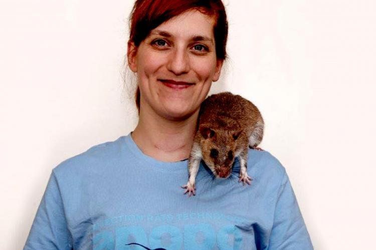 Micaela Bernárdez Vidal y Mona Lisa.