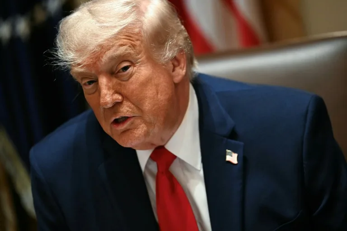 El presidente estadounidense Donald Trump habla durante una reunión de su gabinete ministerial en la Casa Blanca, el 27 de mayo de 2026 (Kent NISHIMURA) El presidente estadounidense Donald Trump habla durante una reunión de su gabinete ministerial en la Casa Blanca, el 27 de mayo de 2026 (Kent NISHIMURA)